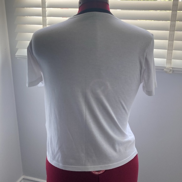 Calvin Klein White Tee, Sz S NWOT - Picture 2 of 3
